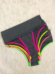 Women Thongs - màu đen - Xem 8