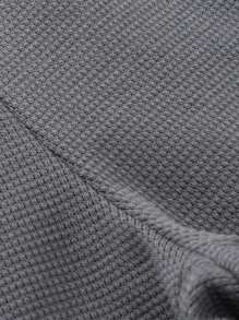 mini bala Bộ đồ thể thao Quần short ngắn tay rộng thoáng khí cho bé trai - Xám - Xem 8