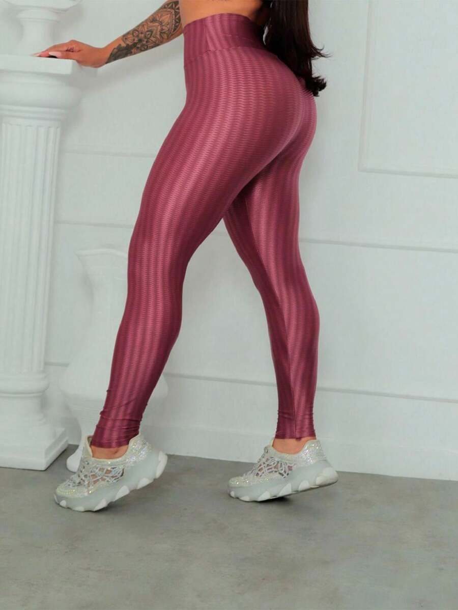 Women Sports Pants - 乾枯玫瑰色 - 查看 1