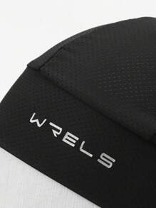 WRELS 1件快乾防曬騎行帽，適用於自行車與摩托車，附吸汗透氣內裡，柔軟帽款 - 黑色 - 查看 10