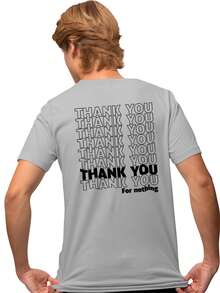 Men T-Shirts - 灰色 - 查看 1