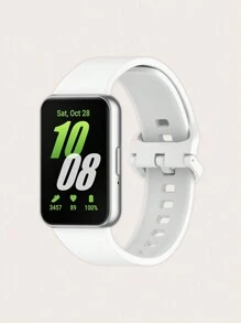 1入組中性休閒純色扣釦硅膠手錶帶，適用於三星Galaxy Fit 3 - Galaxy Fit 3 - 查看 14