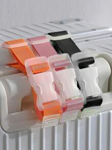 1/3 piezas Correa de hebilla de equipaje de viaje portátil, correa colgante anti-pérdida, hebilla de fijación de equipaje ajustable, correa de liberación de hebilla para maletín de viaje, correa práctica para transporte exterior para automóvil