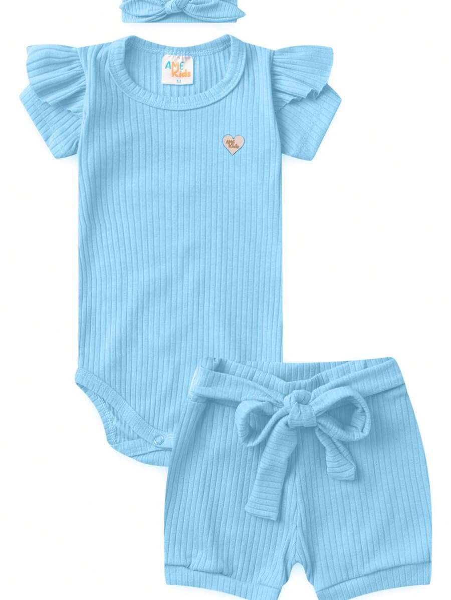 Ame Kids Baby Girls Sets - Baby Blue - View 1