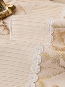 1入加厚短毛絨沙發坐墊，冬季保暖，現代簡約防滑布沙發套可水洗防塵，全季節通用，不褪色不掉毛 - 米黃 - 查看 4