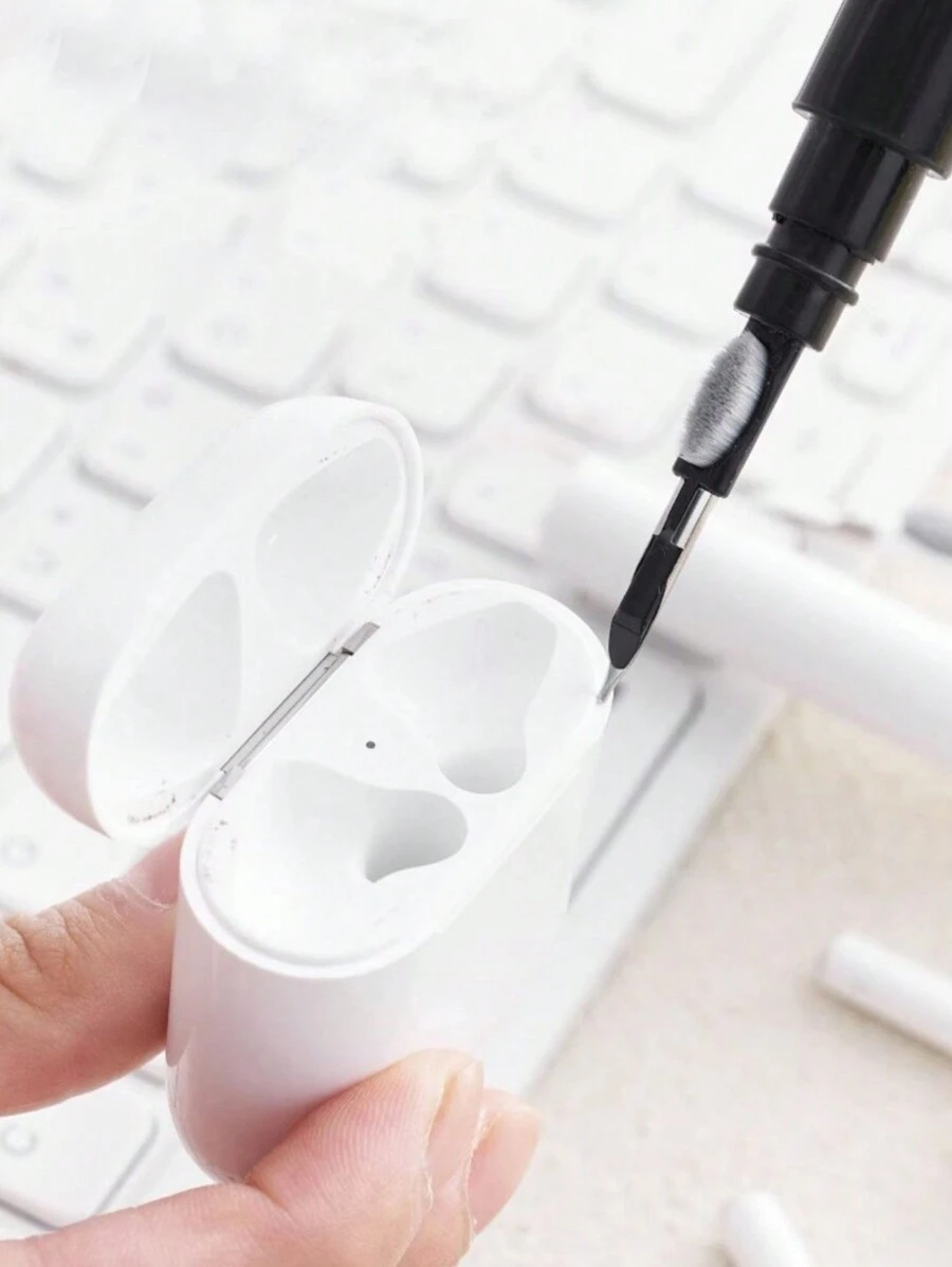 3-In-1 Wireless Earphone Cleaning Kit - Perfect Compatible With Airpods & Airpods Pro,Kitchen,Bathroom,Home,Household Suppliers - Black - View 1