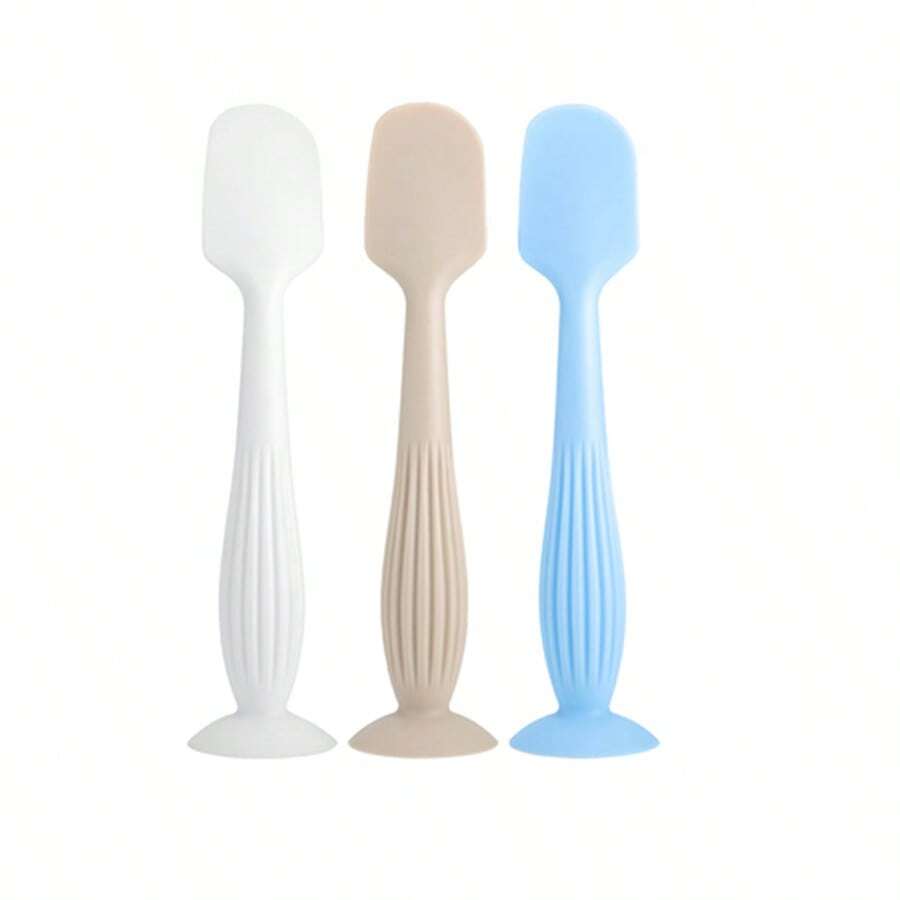 New Silicone Diaper Cream Applicator With Suction Cup And Beauty Scraper For Baby Diaper Rash
