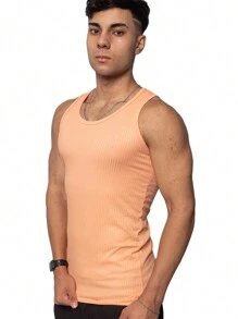 Men Tank Tops - Gỗ đỏ - Xem 3