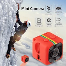 1入組迷你攝影機，紅色Wi-Fi攝像機無線智能高清攝像機家用戶外安全攝像機紅色多功能攝影機WiFi遠程監控1入組家用WiFi監控攝像機戶外高清運動攝像機戶外便攜多功能DV攝像機 - 紅色 - 查看 5