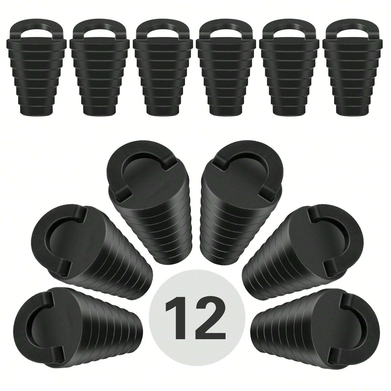 6/8/10/12PCS Small Sized Kayak Scupper Stoppers, Suitable For SitOn