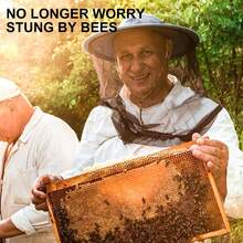 1PC Mesh Mosquito Head Net, Gnat Face Netting For No See Ums Insects Bugs Gnats Biting Midges From Any Outdoor Activities, Works Over Most Hats Comes - 1pc - View 7