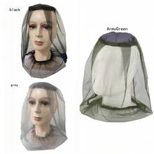 1PC Mesh Mosquito Head Net, Gnat Face Netting For No See Ums Insects Bugs Gnats Biting Midges From Any Outdoor Activities, Works Over Most Hats Comes - 1pc - View 4