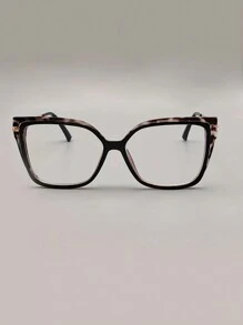 Lunettes de vue vintage pour femmes - Cadres multicolores haut de gamme, verres carrés en PC, lunettes de mode pour un usage quotidien