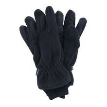 CTM Men's Lined Micro Fleece Winter Glove, Available In Black,  Large/XL Polyester Gloves - Black - View 1
