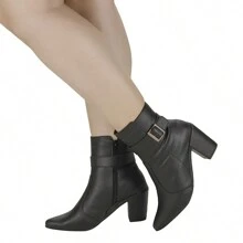Women Ankle Boots & Booties - Black - View 8