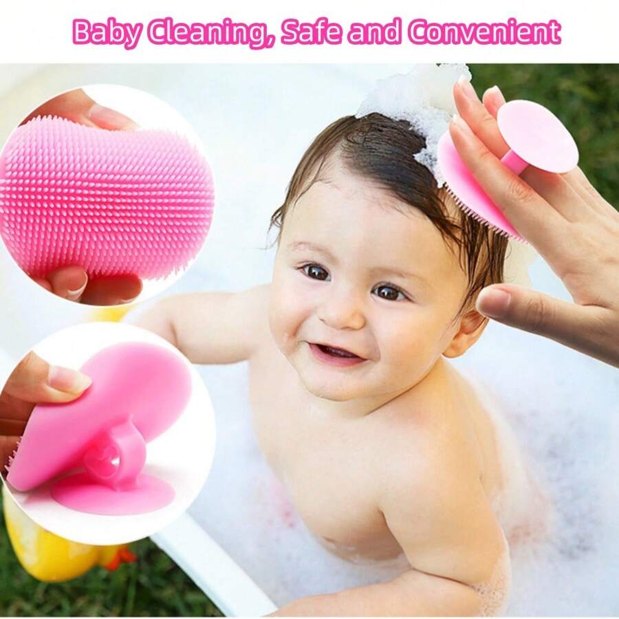 Silicone Facial Cleansing Brush Large DropletShaped Face Cleanser