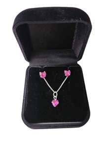 Fine Jewelry Sets - Màu Hồng Tươi - Xem 3