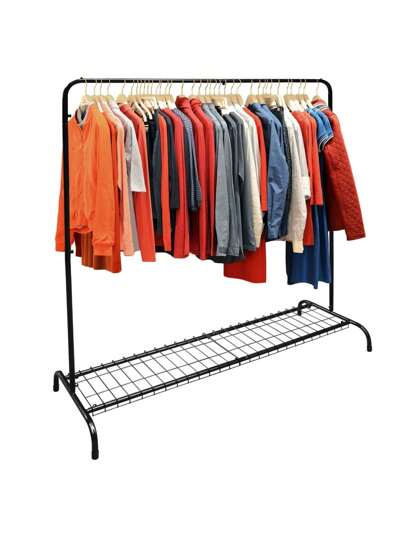 Cabide com Sapateira em Aço Inoxidável Preto e Branco Vizelar, Decoração de Quarto, Decoração para Casa, Decoração de Outono