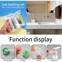 JOESTAR 12 Pcs Travel Bottles Set, 60 ML Travel Bottles & Containers,Refillable Squeeze Bottles Containers, Squeezable Travel Size Bottles Set For Travel Toiletries, Shampoo, Conditioner - Multicolor - View 2