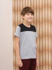 Young Boys T-Shirts - 灰色 - 查看 6