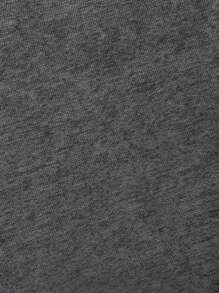 Meubles Cosy Set Of 4 Dining Room Chair Armchair With Armrests Padded Seat In Fabric Metal Legs For Kitchen Living Room Bedroom Office, Gray, 54x47x81cm - 灰色 - 查看 9