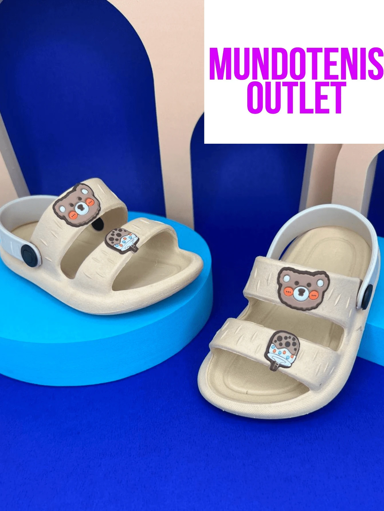 Baby Sandals - Màu be - Xem 1