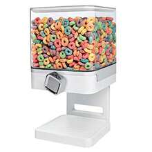 YEmirth Cereal Dispenser,Cereal Dispenser Countertop, Candy Dispenser, Big Dry Food Cereal Dispenser Countertop Candy Dispenser Machine Rice Dispenser For Snack,Nuts - Multicolor - View 2