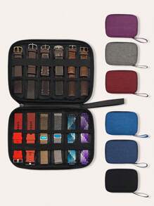 素色錶帶收納袋適用於Apple Watch - 黑色 - 查看 2