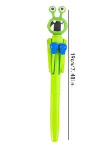 1pc Creative Boxing Ballpoint Pen For Students, Color Random, Funny And Interactive Decompression Blue Ball Pen, Ideal Stationery For Halloween And Christmas - Multicolor - View 10