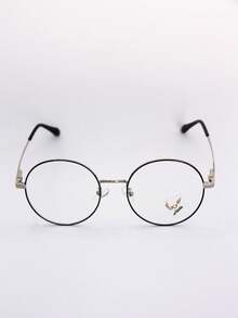 Women Glasses Accessories - Black and Silver - View 4