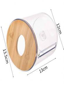 Suporte Para Papel Higiênico , Caixa De Lenços De Parede À Prova D'água , Acessórios De Banheiro Redondo Plástico - Multicolorido - Visão 6