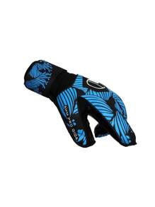 A Pair Of Goalkeeper Gloves For Soccer Matches, Including Finger Protection, Anti-Slip, Training And Abrasion-Resistant Features Football Gloves - Blue - View 4