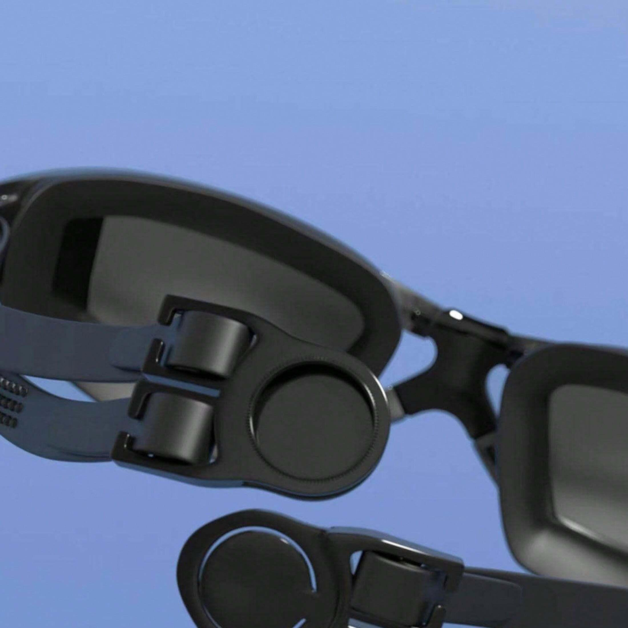 3In1 (Nose Clip + Earplugs + Swimming Goggles) Waterproof And Anti