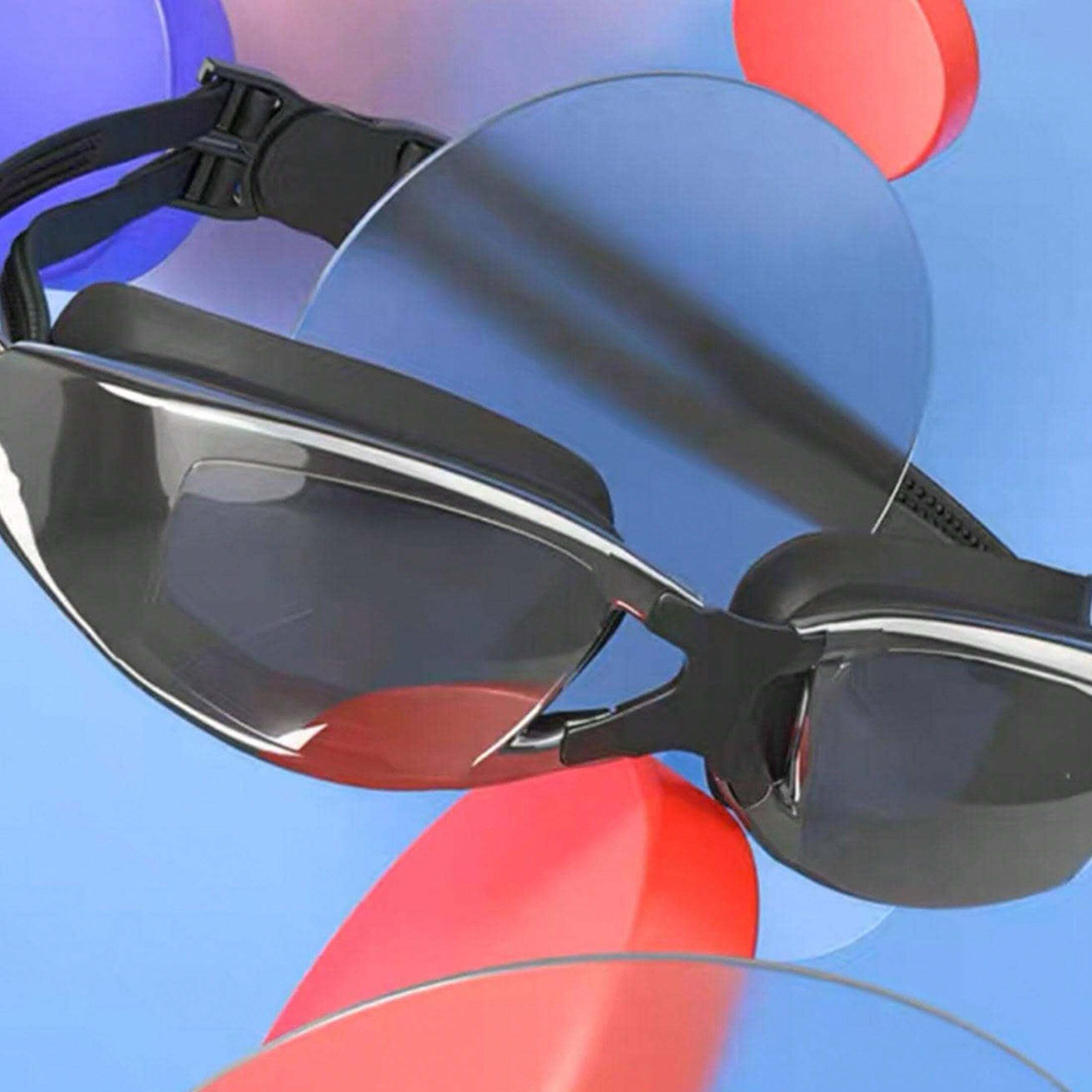 3In1 (Nose Clip + Earplugs + Swimming Goggles) Waterproof And Anti