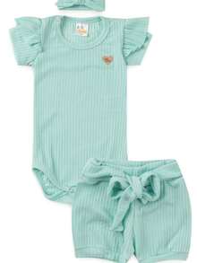 Ame Kids Baby Girls Sets - Mint Green - View 2