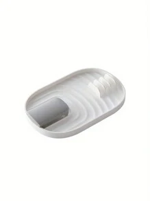 1pc, Foldable Kitchen Organizer: Spatula/Spoon Rest, Pot Lid Holder, And Tableware Storage Rack - Save Space And Keep Your Kitchen Tidy