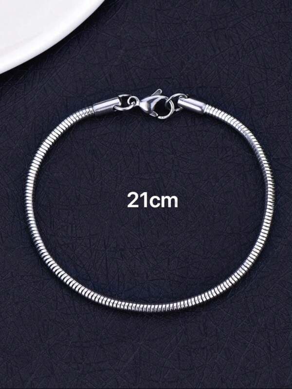PULSERA BERLOQUE 21cm ACO INOX 316