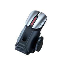 2pcs Black And Red Game Auxiliary Buttons Six-Finger Linkage For Eating Chicken Gamepad Buttons Physical Mechanical Buttons For Mobile Game Without Battery