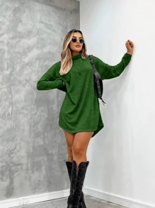 Women Dresses - 軍綠色 - 查看 1