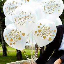 3入組情人節婚禮派對氣球裝飾貼紙，透明氣球貼紙，氣泡氣球貼紙 - 黑色 - 查看 3