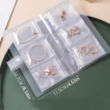 1 Túi đựng trang sức chống bụi trong suốt, Túi đựng vòng cổ & trang sức - Trong sáng - Xem 3