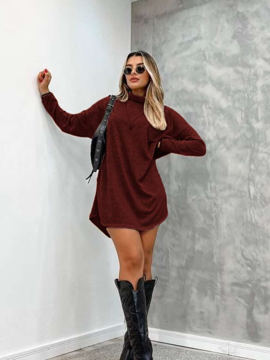 Women Dresses - Burdeos - Ver 1