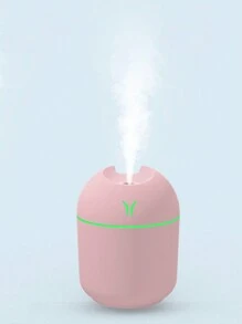FoBianJie 1pc USB Colorful LED Humidifier, Cute Cool Mist Humidifier With LED Light -Refreshes Room, Plants, And Car - Perfect For Home, Office, And School -Great Gift For Holidays And Back To School