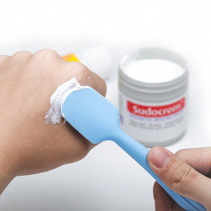 New Silicone Diaper Cream Applicator With Suction Cup And Beauty Scraper For Baby Diaper Rash