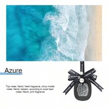 Pendente Perfumado de Aromatizante de Ar para Carro, Decoração de Perfume Duradouro de Alta Qualidade para Veículo com Laço e Pérola