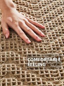 1pc Bath Matts For Bathroom,Upgraded Waffle Super Absorbent Bath Mat,Bathroom Rugs Non Slip Washable, Quick Dry Shower Mats, Ultra Soft Bath Mats For Bathroom Floor,Brown,46*77 ,Room Decor