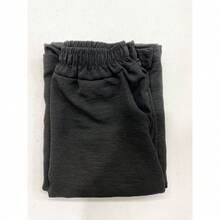 Plus Size Pants - Black - View 2