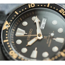 Seiko Prospex SRP775 King Turtle Black And Gold 200M Divers Automatic Watch Stainless Steel - Black - View 5