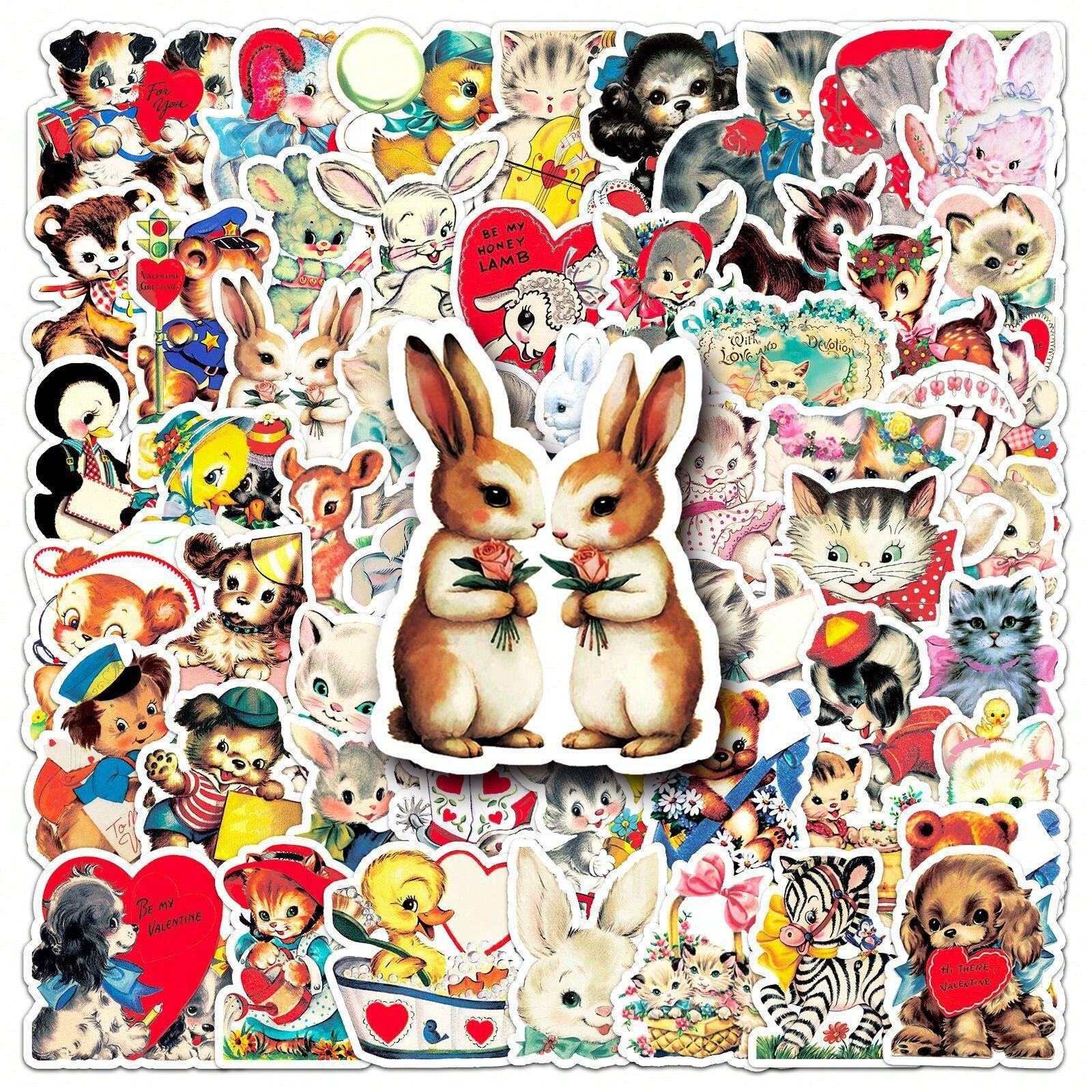 Stickers Hamster Meme 56 Unidades - Vinilo Impermeable, 2-3 Pulgadas, Para Laptop, Auto, Mochila