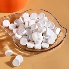 20pcs/50pcs/100pcs, Disposable Face Towels Travel Portable Compressed Towel Wipes Washcloth In Compressed Bags Travel Supplies, Make Up Compressed Towel Disposable Coin Tissue Travel Portable Mini Compressed Towel For Out Accessories - White - View 8